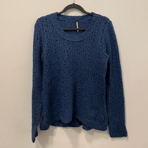 Free People Open-Knit Sweater